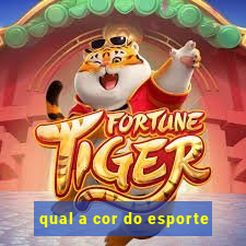 qual a cor do esporte